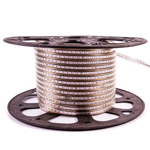Фото Светодиодная лента синяя 220V герметичная AVT smd2835 120LED/м 4Вт/м IP65 1017820,