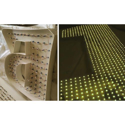 Фото Світлодіодний модуль швидкого монтажу 12 V жовтий 1led 0.08 W IP65 1018064,