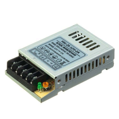 Фото Led блок живлення 12V 2A 25Вт IP20 MN 1013395,