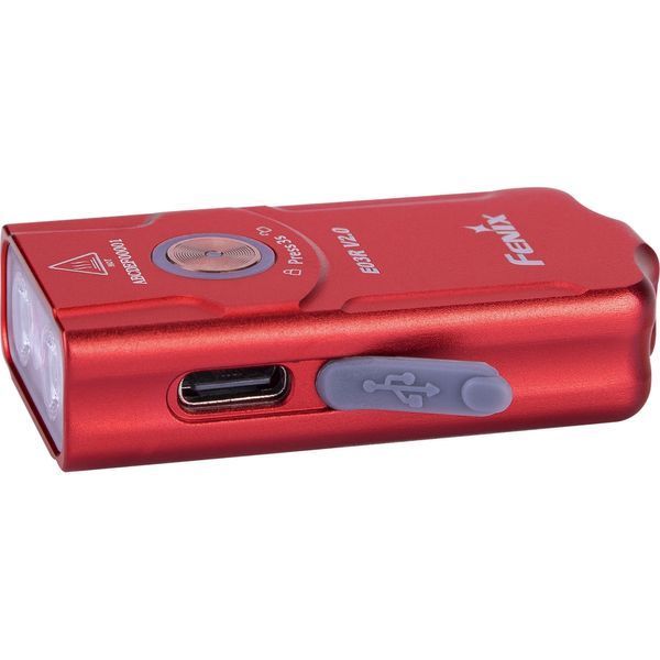 Фото Фонарь наключительный Fenix E03R V2.0, красный E03RV20RED,