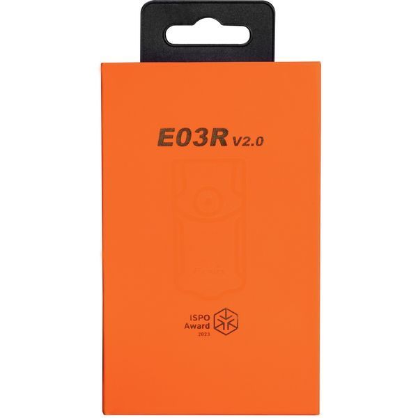 Фото Фонарь наключительный Fenix E03R V2.0, красный E03RV20RED,