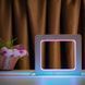 Фото Светильник ночника ArtEco Light с дерева LED "Квадрат" с пультом и регулировкой цвета, двойной RGB 1021449, вид 6,