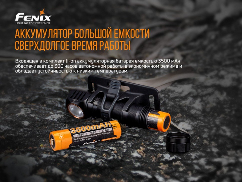 Фото Фонарь налобный Fenix HM61R + Складной нож Ruike S22 Коричневый HM61RS22br,