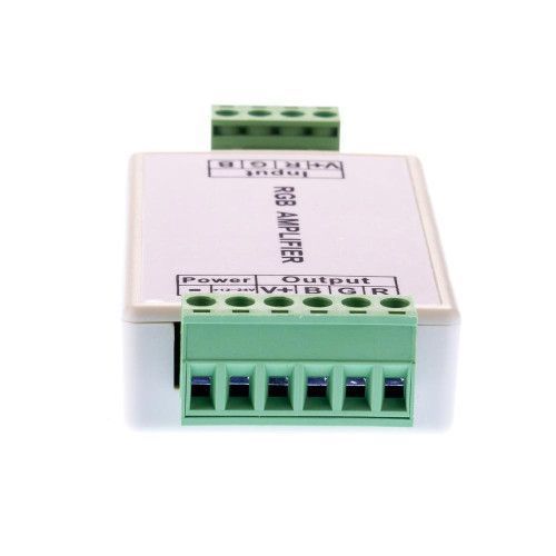 Фото LED підсилювач світлодіодний RGB 12А-144Вт (пластик) 1009385,