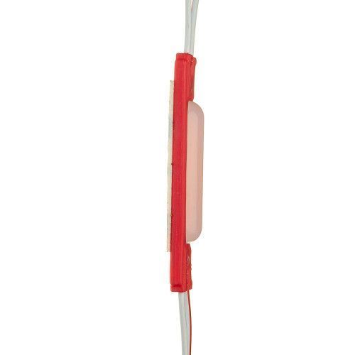 Фото Светодиодный модуль COB 12 V красный 1led 1,5W IP65 1019230,
