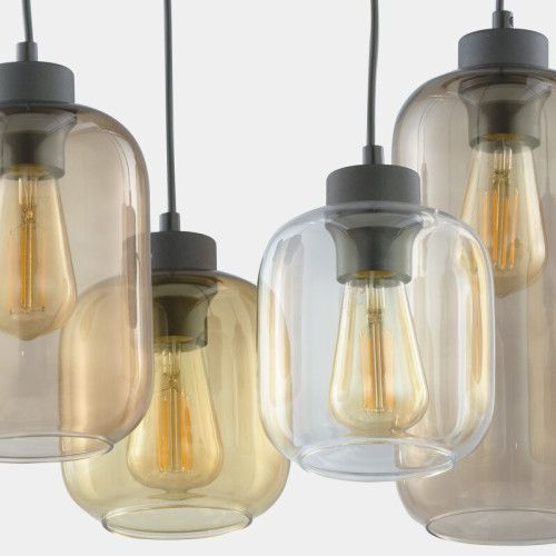 Фото Люстра подвесная TK-Lighting marco brown 6 3176 3176,