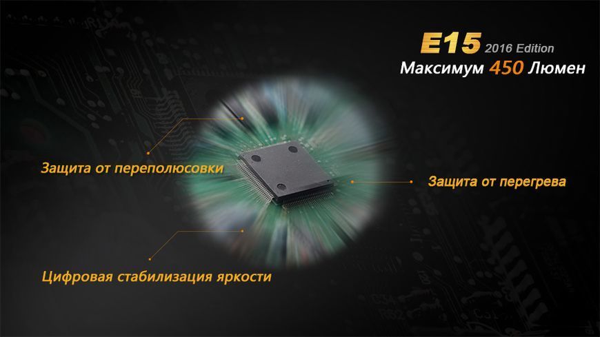 Фото Фонарь ручной Fenix E15 2016 E152016,