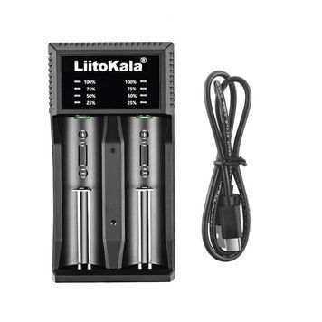 Фото Зарядное устройство для Liitokala Lii-C2, Ni-Mh/Li-ion/Li-Fe, Micro USB, LED Lii-C2,