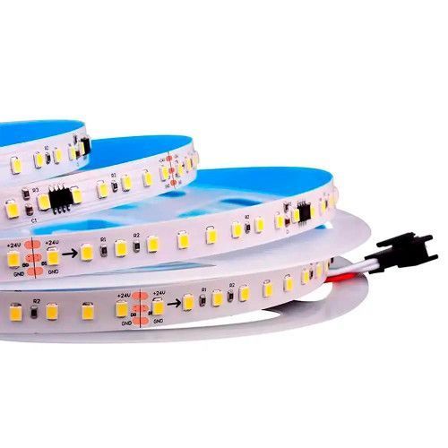 Фото Світлодіодна стрічка бігаюча хвиля Running effect 24V AVT smd2835 120LED/м IP20 1022773,
