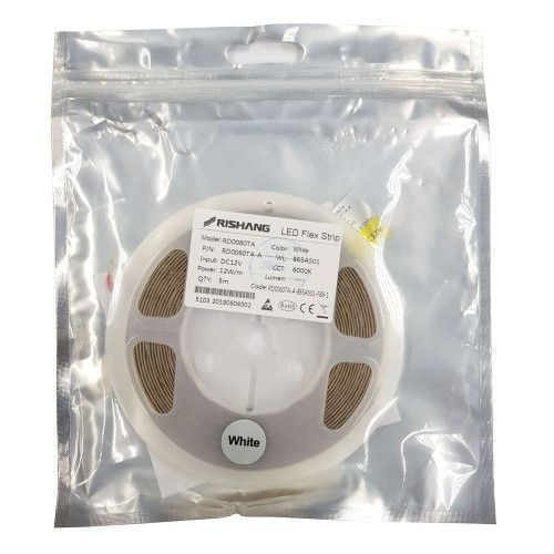Фото Светодиодная лента RISHANG 2835-60-IP33-CWd-10-12 RD0060TA-A 6500K 12111,