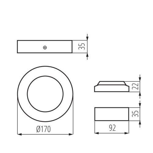 Фото Светильник типа downlight (направленного света) CARSA V2LED 33532,