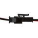 Фото Комплект коннекторів для світлодіодної стрічки тато мама 12V 2pin чорний з затиском 1016320, вид 3,