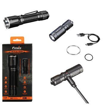 Фото Ліхтар ручний Fenix TK16 V2.0 + подарунок Ліхтар ручний Fenix E02R TK16V20E02R,