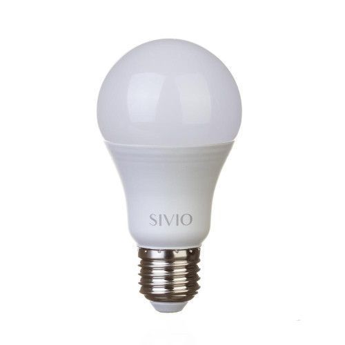 Фото LED лампа Е27 А60 12W біла тепла 3000К SIVIO 1020855,