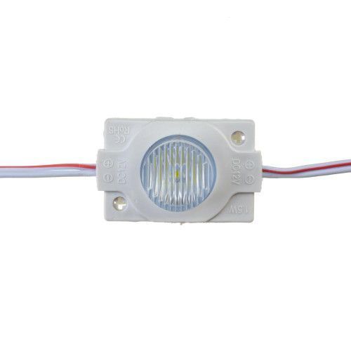 Фото Світлодіодний інжекторний модуль 12 V білий теплий smd3030 1led 1.5 W IP65 1019174,