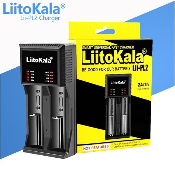 Фото Універсальний зарядний пристрій LiitoKala Lii-PL2 EU на 2 канали Lii-PL2 EU,