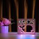 Фото Светильник ночник ArtEco Light с дерева LED "Кит" с пультом и регулировкой цвета, двойной RGB 1020436, вид 7,