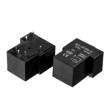 Фото Реле JQX-15F(T90), 12VDC, 10A (контакты-1С) 1016392,