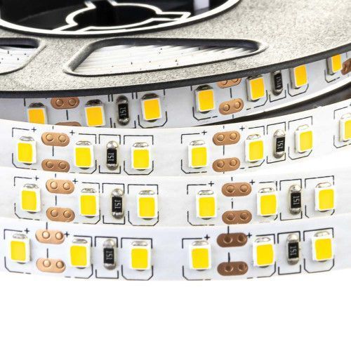 Фото Светодиодная желтая лента 12V AVT smd3528 120LED/м IP20 1018279,