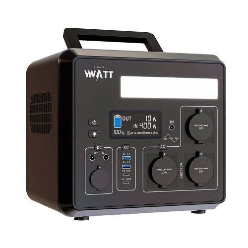 Фото Зарядна станція електрична портативна V-WATT BETA 1200W 9998,