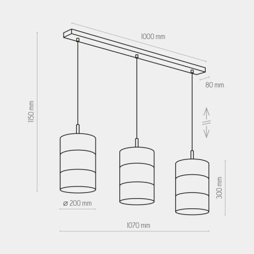 Фото Люстра подвесная TK-Lighting bogart black 3215 черный 3215,