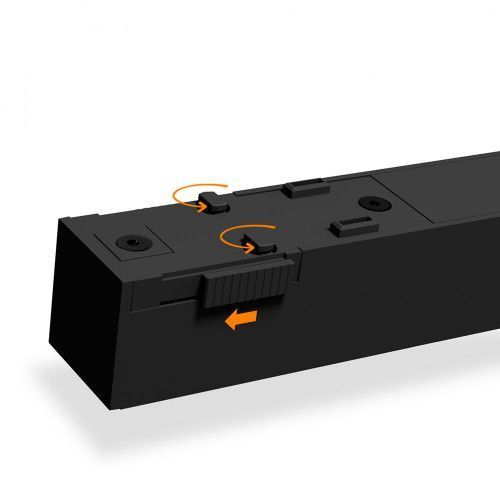 Фото Светильник магнитный трековый VIDEX LD430B 10.5W 30cm 4000K 48V Black 28027,