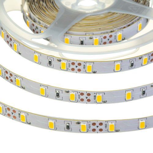 Фото Светодиодная лента белая теплая 12V smd5630 60LED/м IP20 1012032,
