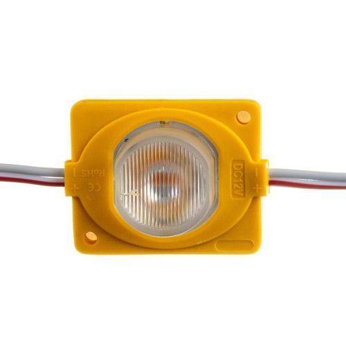 Фото Светодиодный инжекторный модуль 12 V желтый smd3030 1led 1.5 W IP65 1019178,