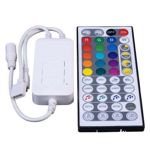 Фото LED Контроллер RGB WIFI Tuya 12А DC5-24V - 44 кнопки+3 кнопки 1022743,