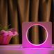 Фото Светильник ночник ArtEco Light с дерева LED "Круг" с пультом и регулировкой цвета, RGB 1021451, вид 6,