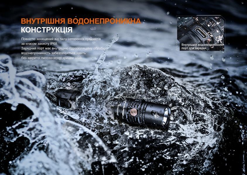 Фото Фонарь ручной Fenix PD36R V2.0 PD36RV20,