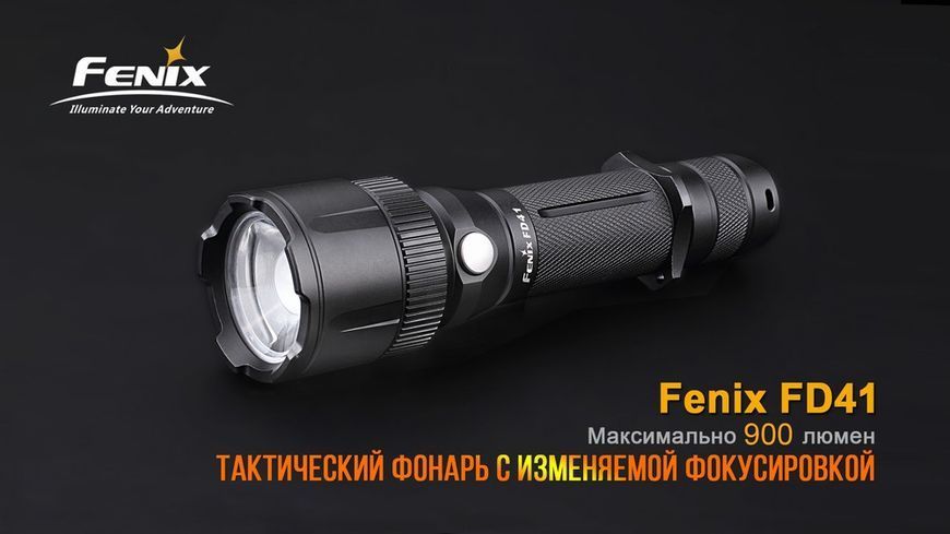 Фото Ліхтар ручний Fenix FD41 з акумулятором FD41Pr,