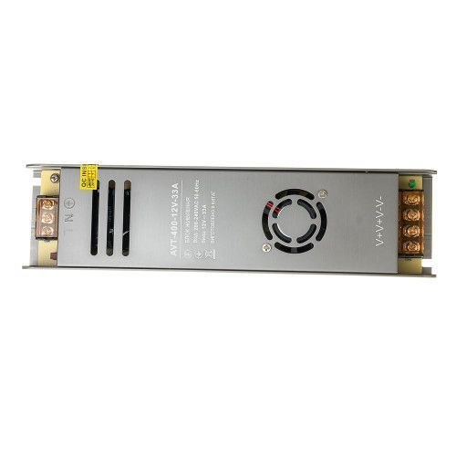 Фото Led блок живлення 12V 33.3А 400Вт IP20 AVT 1019870,