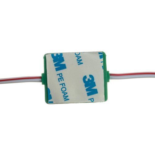 Фото Светодиодный инжекторный модуль 12 V зеленый smd3030 1led 1.5 W IP65 1019177,