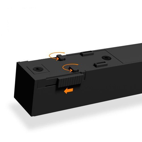 Фото Світильник магнітний трековий VIDEX LD460B 21W 60cm 4000K 48V Black 28026,