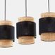 Фото Люстра підвісна TK-Lighting boho 3 Чорний 6541 6541, вид 3,
