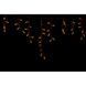 Фото Вулична гірлянда LUMION бахрома &laquo;Icicle light&raquo; Static 90LED 230V чорний / жовте 2м 2032-DЕ, вид 2,
