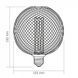 Фото LED лампа VIDEX Filament VL-DG125175-WZTMO 4W E27 3000K Matt opal 27625, вид 3,