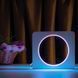 Фото Светильник ночник ArtEco Light с дерева LED "Круг" с пультом и регулировкой цвета, двойной RGB 1021452, вид 7,