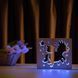 Фото Светильник ночник ArtEco Light с дерева LED "Очаровательный единорог" с пультом и регулировкой цвета, RGB 1020387, вид 5,
