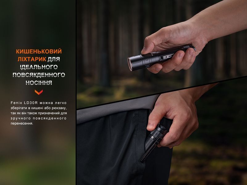 Фото Ліхтар ручний Fenix LD30R LD30R,